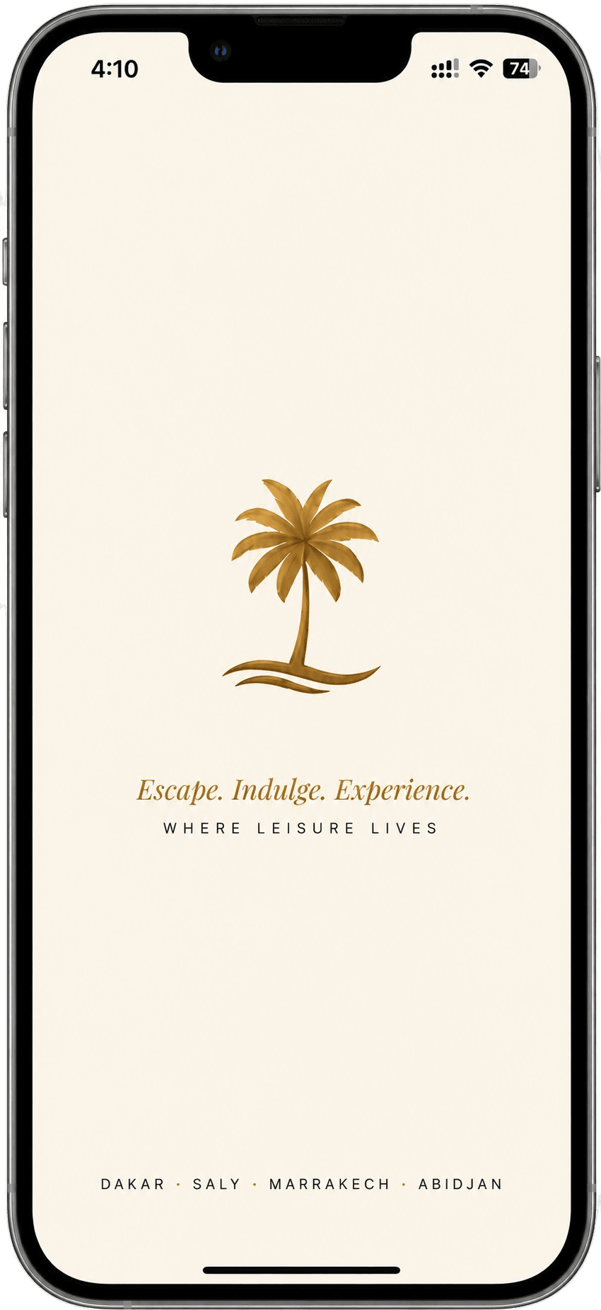 Splash screen