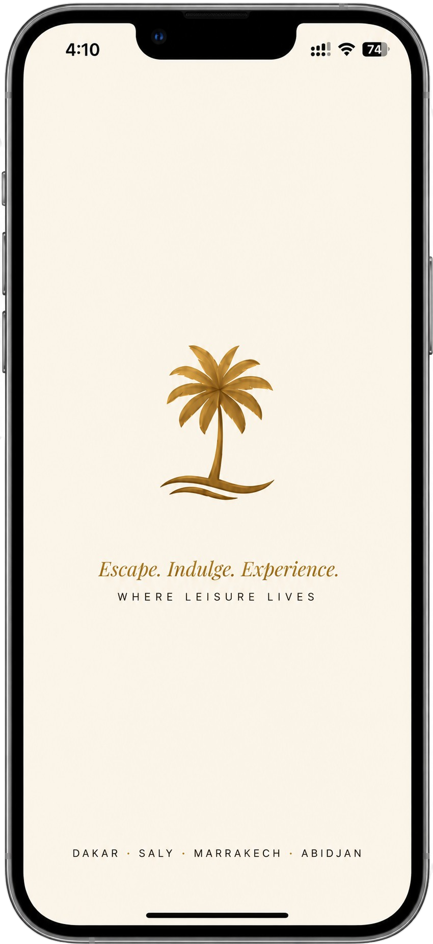Splash screen